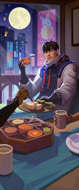 Moonlit Delights Card