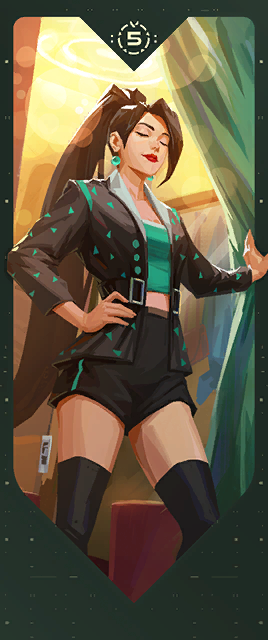 5 Years: Night Out Card